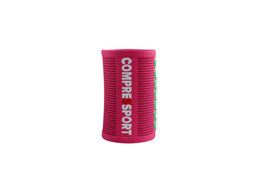 SWEATBANDS 3D.DOTS - HOT PINK
